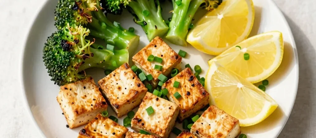 Crisp Sheet Pan Tofu with Charred Broccoli and Sesame