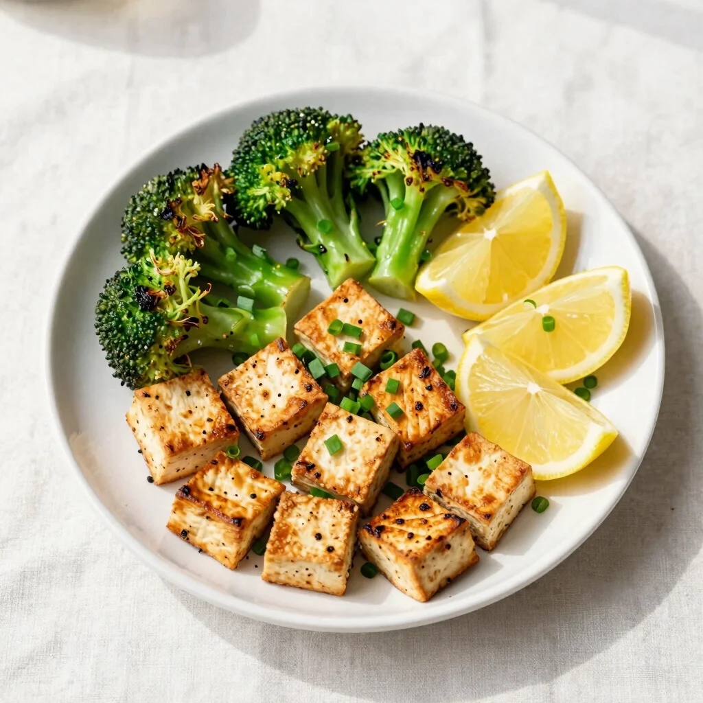 Crisp Sheet Pan Tofu with Charred Broccoli and Sesame